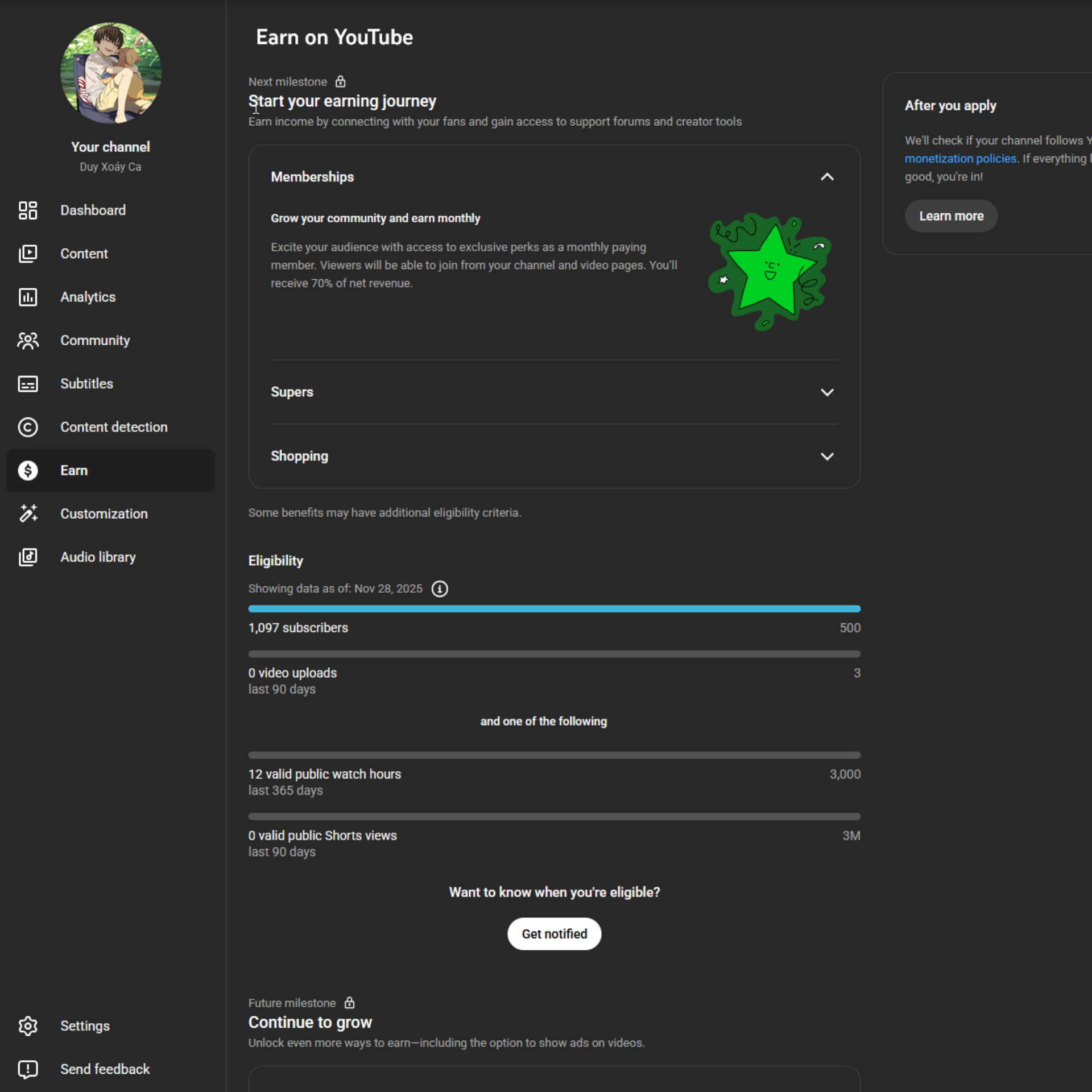 youtube channel 1k subscribers youtube channel 1k subscribers